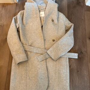 Wilfred Wool Blend Coat with Belt